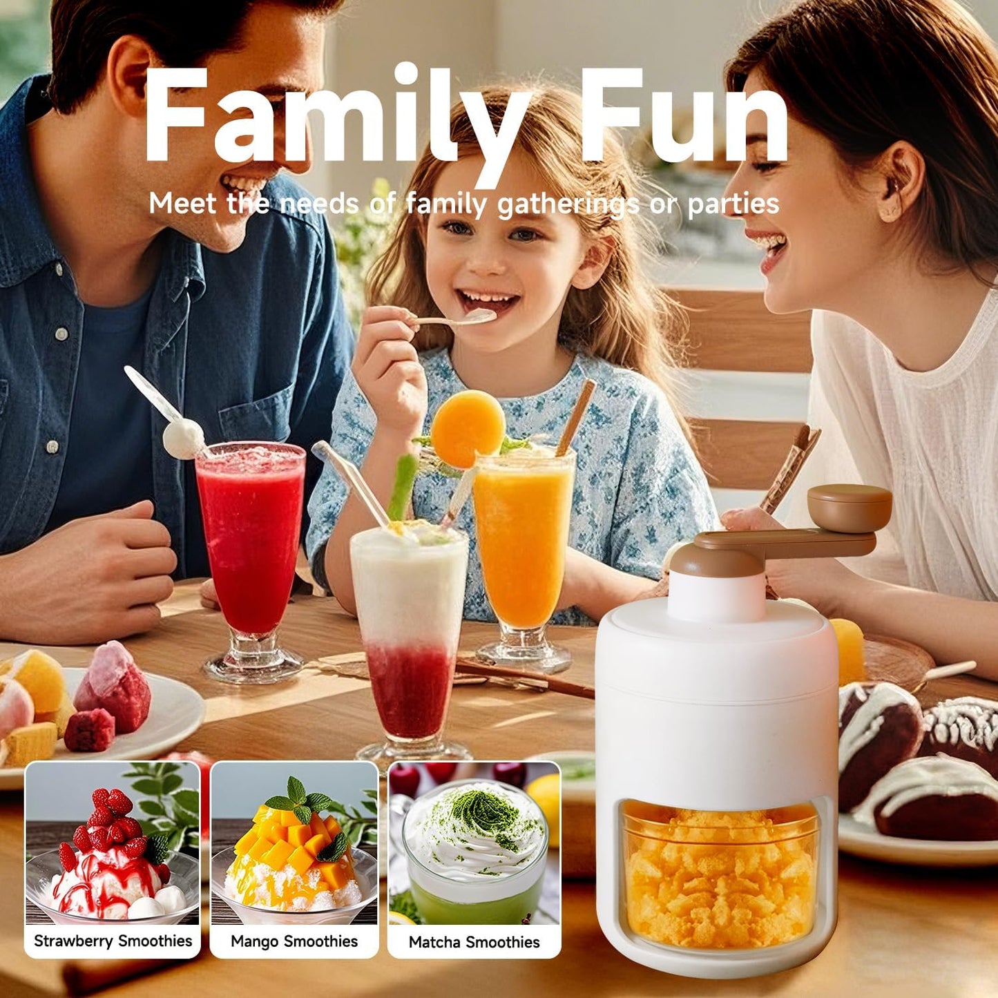 FrostCrush Pro: The Ultimate Manual Ice Crusher for Refreshing Summer Treats